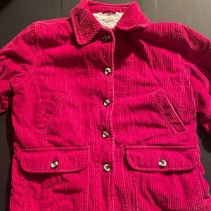 Vintage Y2k velvet jean fleece lined jacket coat